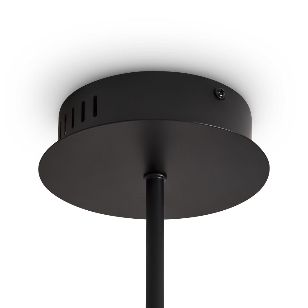 Подвесной светильник 80*80-75 см, LED*34W, 2700K, Freya Brilliance FR5557PL-L32B, Черный