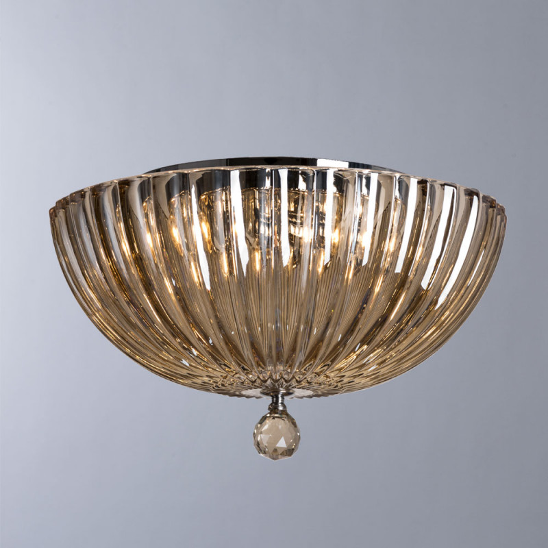 Потолочный светильник, 40 см, хром, Divinare Lianto 4011/02 PL-3