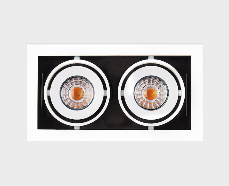 Встраиваемый светильник 20*11*5,2 см, ITALLINE  DL 3033 white 4000K