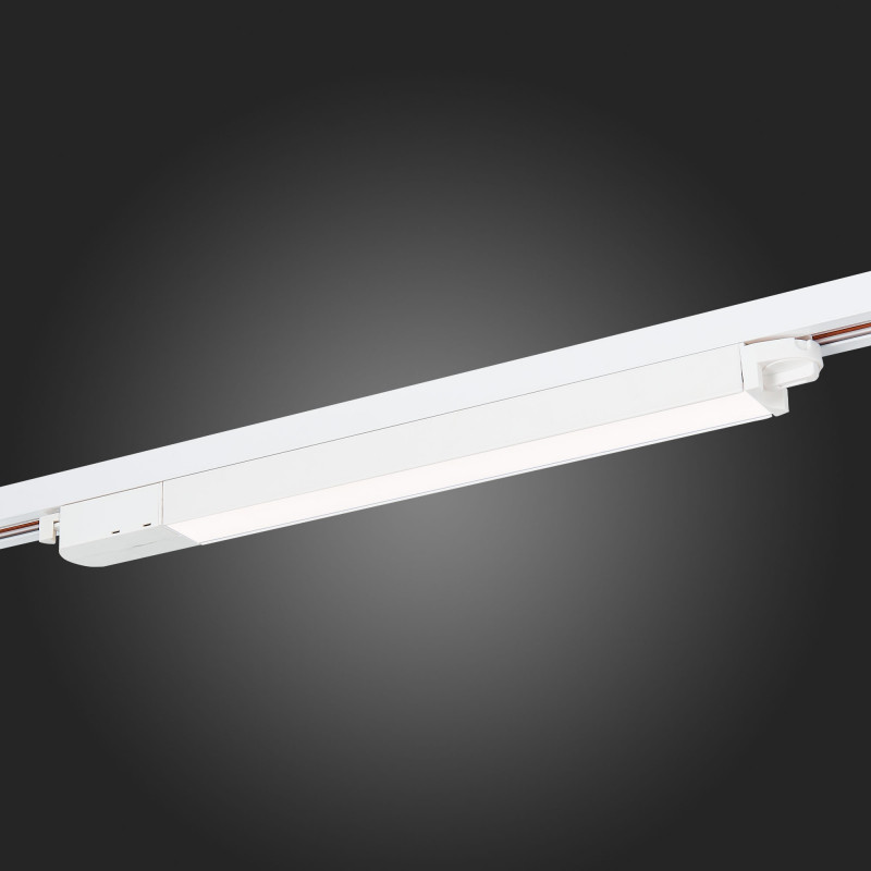 Трековый светильник 40*3 см, 12W 3000K ST LUCE Однофазная трековая система ST366.538.12 Белый