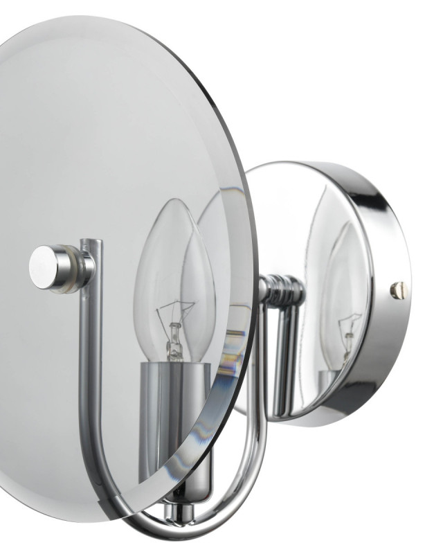 Бра 15*20*21 см, 1*E14 хром Vele Luce Siena VL3223W01