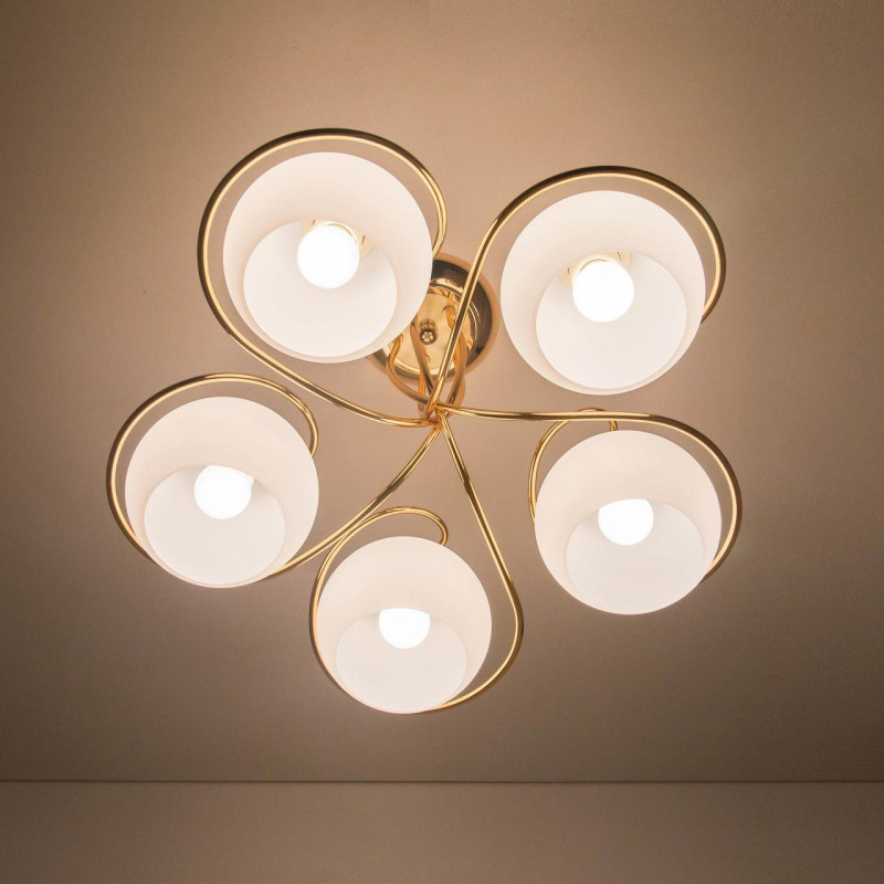Люстра диаметр 61 см Citilux Лайма CL155152 золото