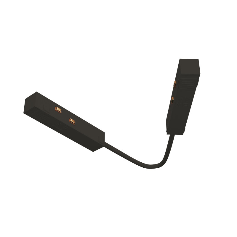 Коннектор питания угловой 15 см Maytoni Technical Magnetic track system Exility TRA034CPC-42B-15 черныйIP 20