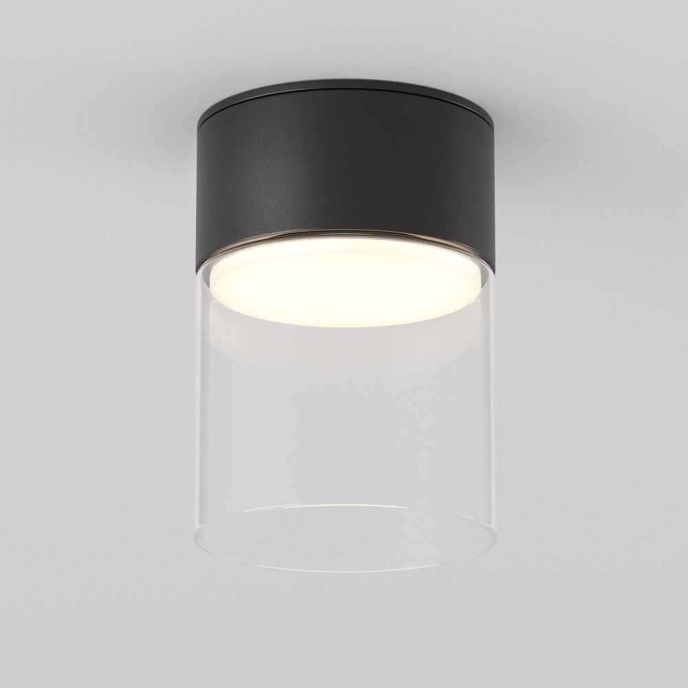 Светильник  C094CL-GX53-B 8,5*8,5*-12 см, 1*GX53*12W, K, Maytoni technical Glory C094CL-GX53-B, Черный