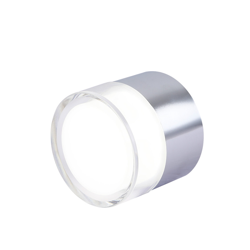 Светильник 8*6,5 см, LED*9W 4000K серебро Crystal Lux CLT 139C80 CH 4000K
