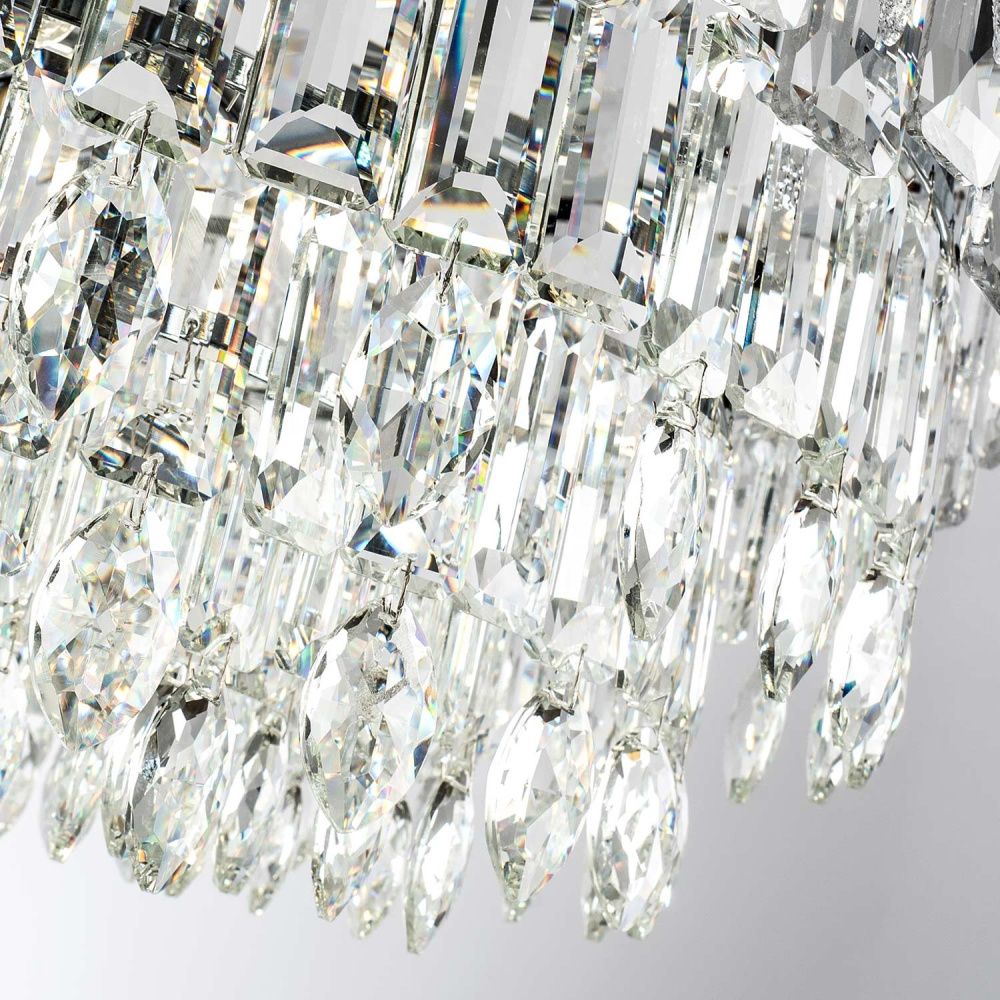 Подвесная люстра 80x80x50см, Е14, 18x40Вт, , Modelux ML.7082.18 CR Хром