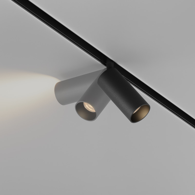 Трековый светильник 4,5*10*14,8 см, LED 5W 2700K 36° Maytoni Technical Focus LED Exility TR032-2-5W2.7K-M-B черный