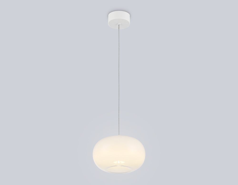 Подвесной светодиодный светильник **13- см, **W, 3000K, Ambrella Light High Light LH11081, белый