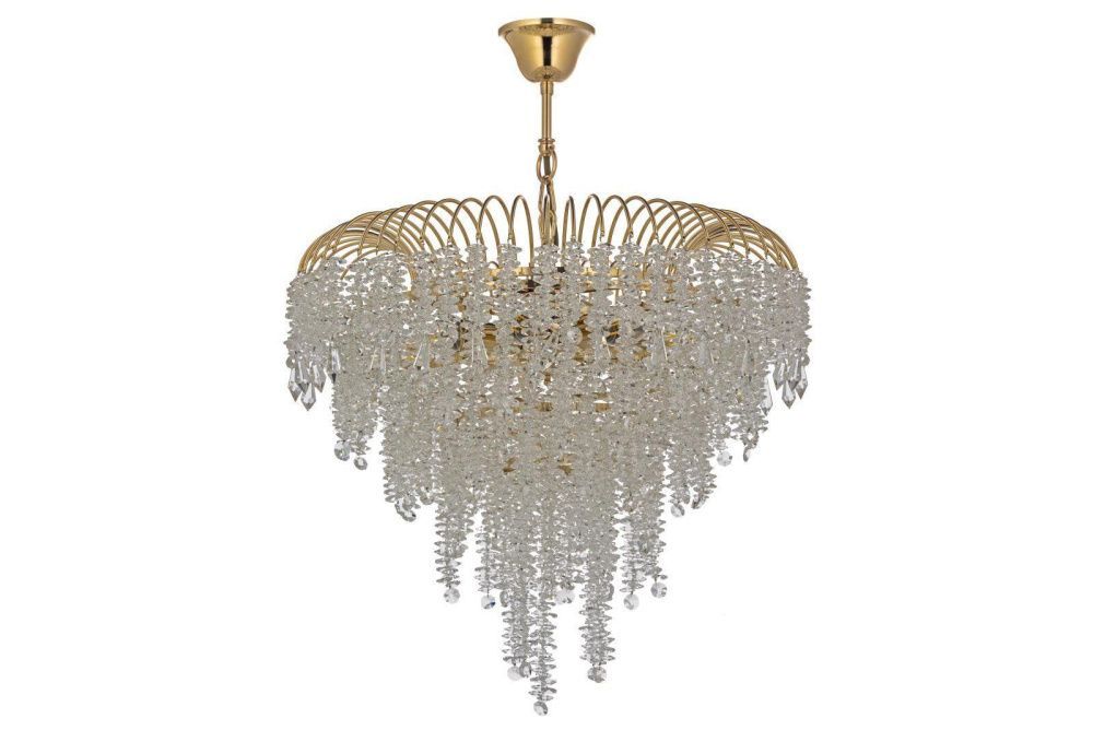 Люстра подвесная *46*45 см, 8*E14*40W, Arti Lampadari Ferla Ferla E 1.5.46.105 G, золотой