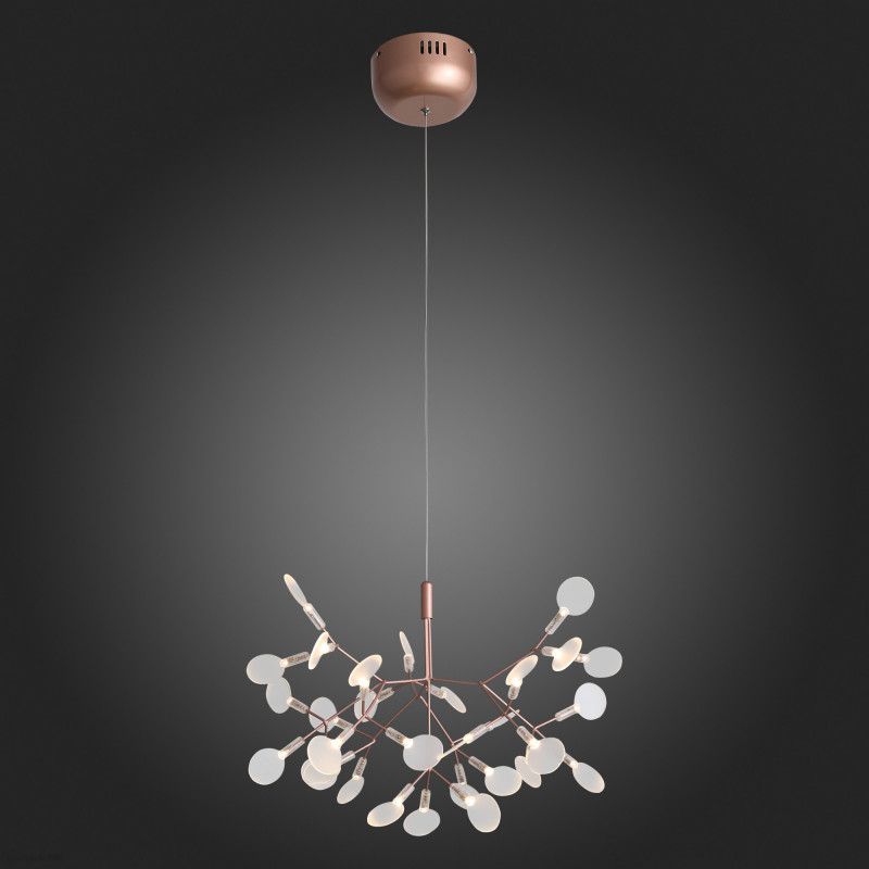 Люстра подвесная 50 см, 15W 3500K ST LUCE RAFINA SL379.203.30 Медный