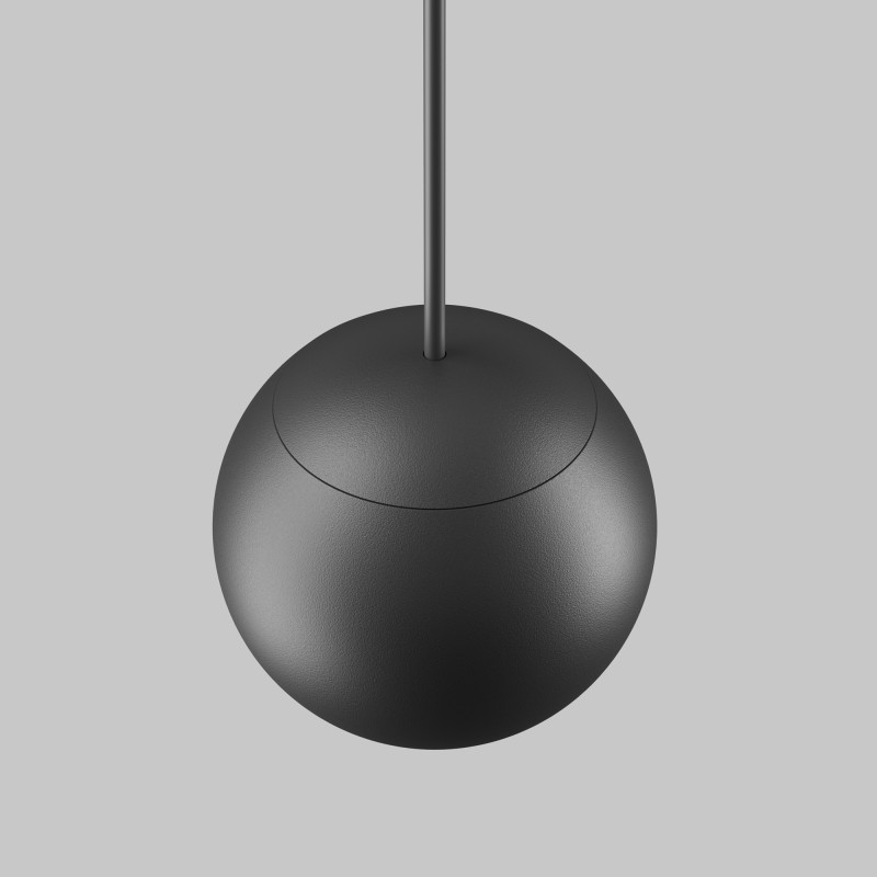 Трековый подвесной магнитный светильник 7 см, 8W, 3000K, Maytoni Sfera TR165-1-8W3K-M-B, черный