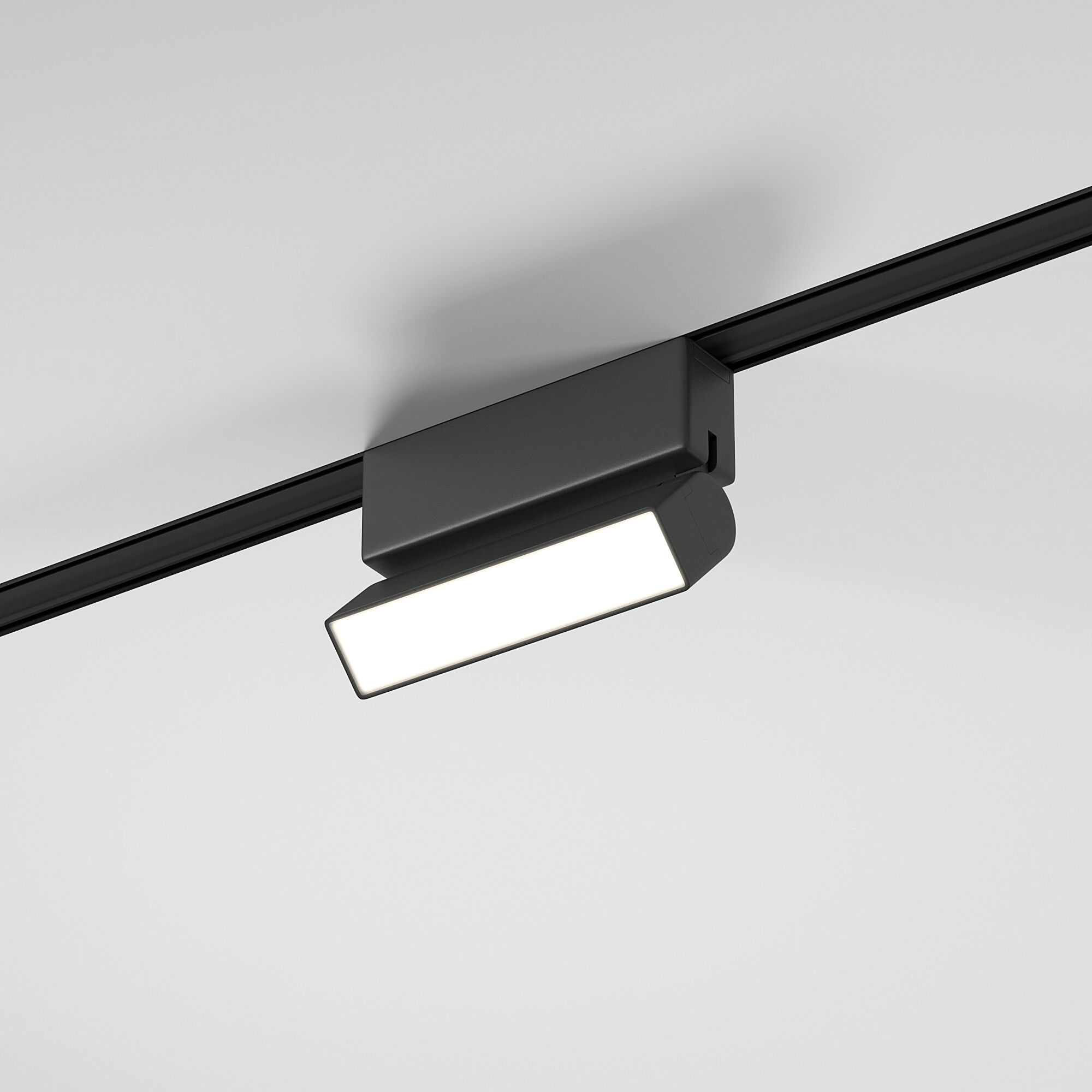 Трековый светильник LED 5W, 4000 К, 11,2*8*2,6 см, черный, Elektrostandard Flat Magnetic 85092/01