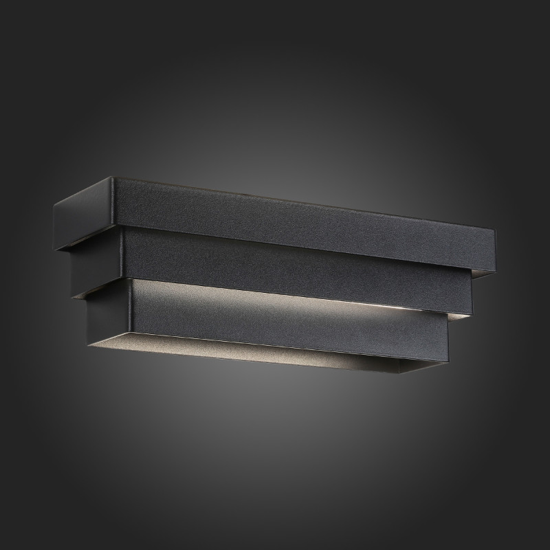Бра 7*24 см, 12W, 4000K ST LUCE GRECCI SL1588.401.01 Черный