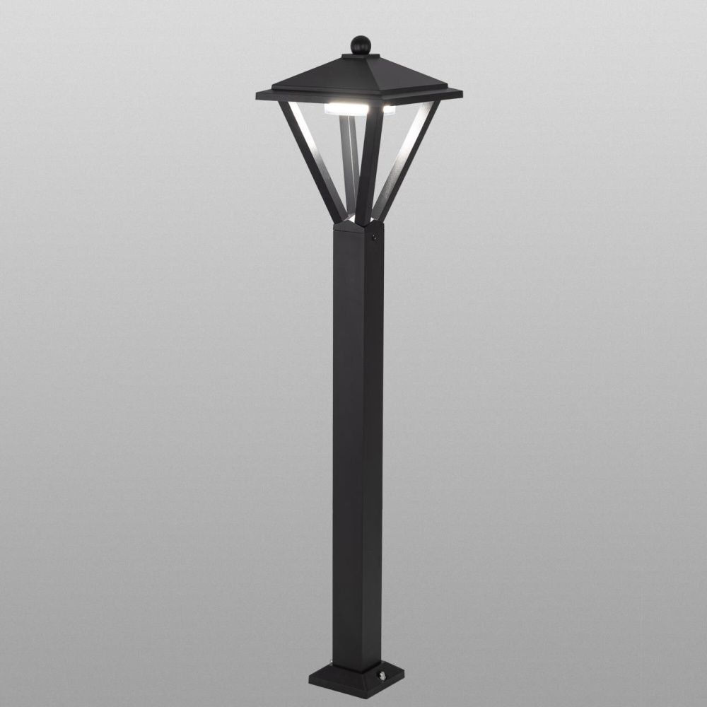 Уличный светильник 90 см, Citilux GENOX CLU12B LED, черный