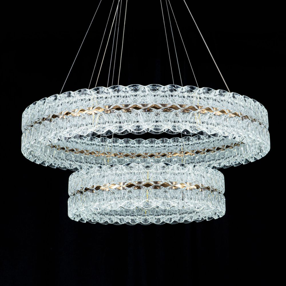 Люстра *80*13 см, LED*95W, 3000-6000K, Modelux  ML.8185.800.500 GD, Золото