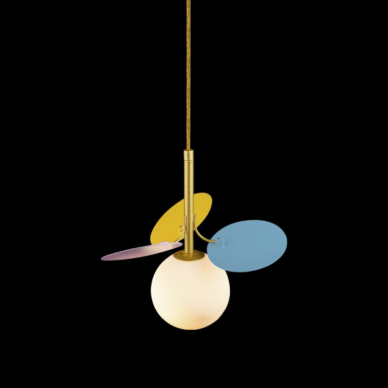 Подвесной светильник Loft IT Matisse 10008/1P mult, золото