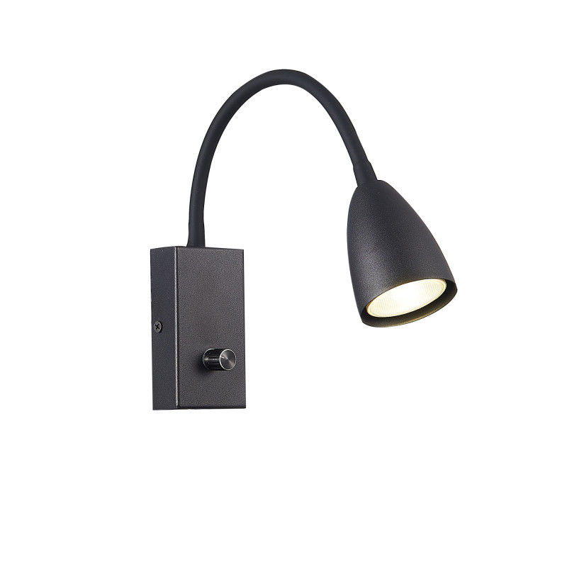 Светильник настенный 6 см, ST LUCE Настенные светильники SL1014.401.01 Черный