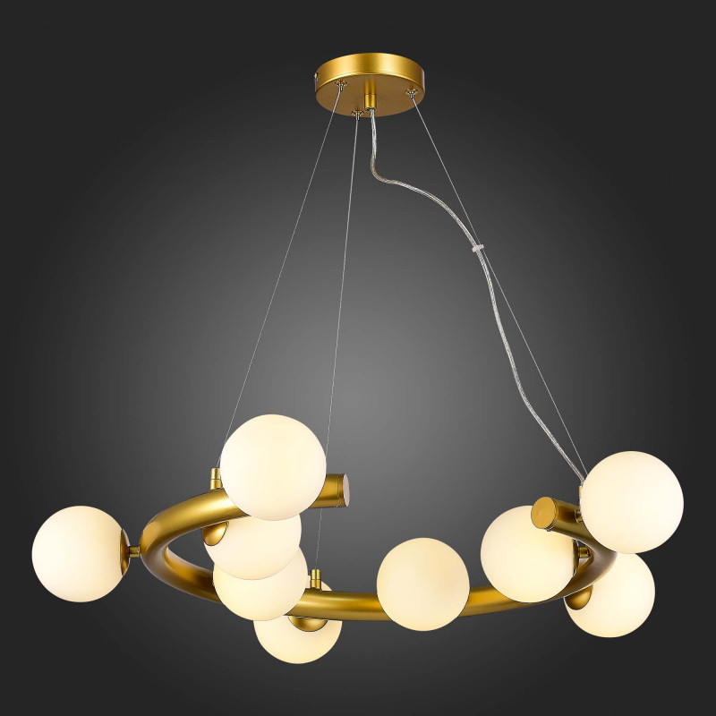 Светильник подвесной 58 см, ST LUCE ASOLO SL1185.203.09 Золотистый