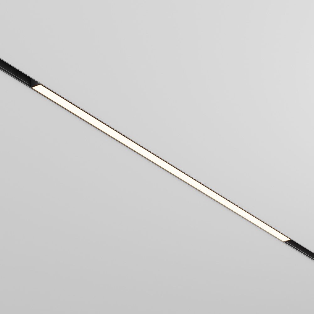 Трековый светильник 90,4*2,2*-4,4 см, *LED*30W, 2700-6000K, Maytoni technical Dim Smart Zigbee EXILITY TR030-4-30WTW-DSZ-B, Черный