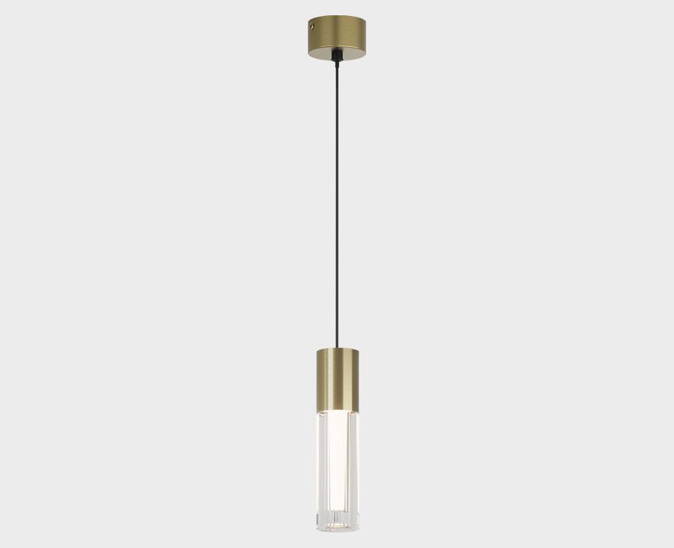 Подвесной светильник 6 см, 6W, 3000K, Italline IT014-0204 gold, золото