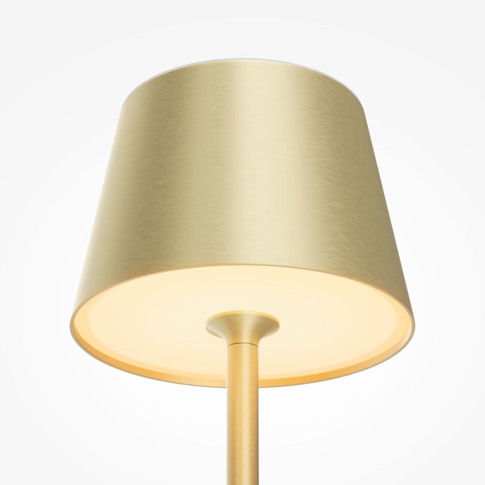 Аккумуляторный светильник *8,5*-27,5 см, *LED*1W, Maytoni Nook MOD494RL-L1BSK, Латунь