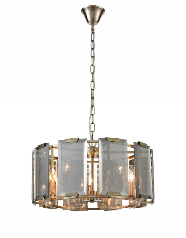 Подвесная люстра  51*120 см, 5*E14 античная бронза Vele Luce Sorrento VL3004P05