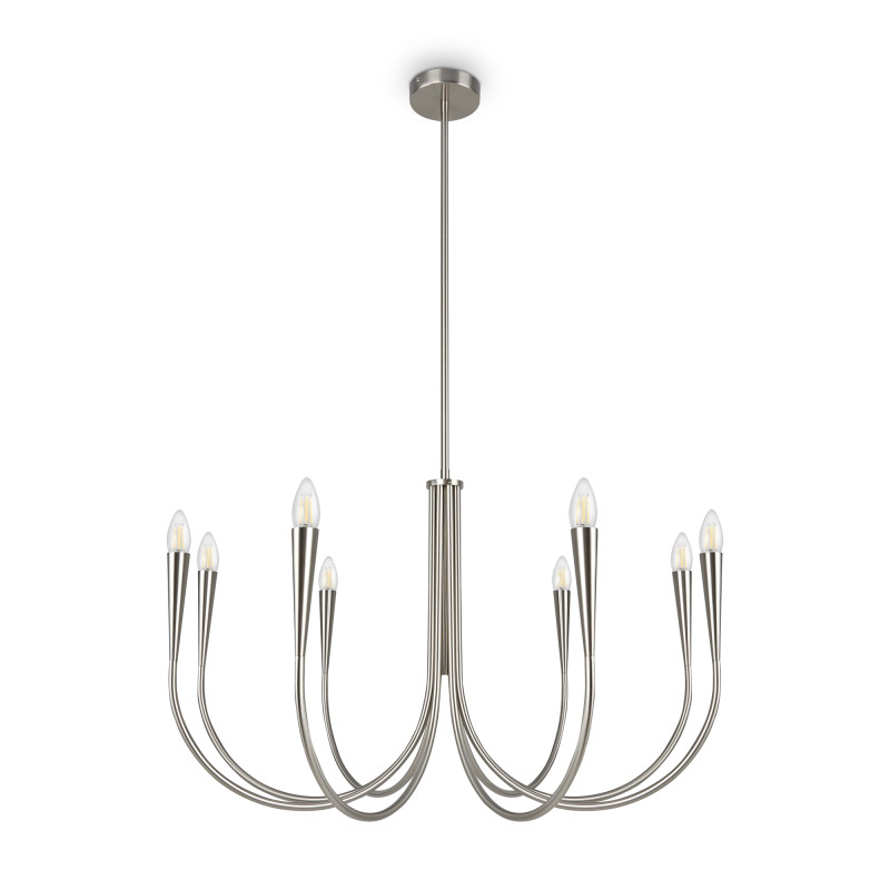 Светильник 80 см, Freya Branches FR5253PL-08N, никель
