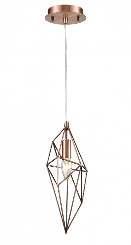 Подвесной светильник  16*150 см, 1*E14 медь Vele Luce Tenero VL1544P01