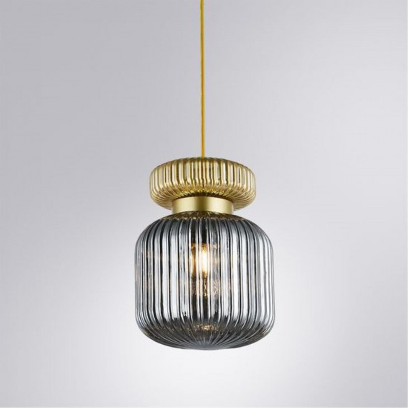 Подвесной светильник 20*26 см, 1*E27 золотистый Arte Lamp Hamal A6170SP-1GO