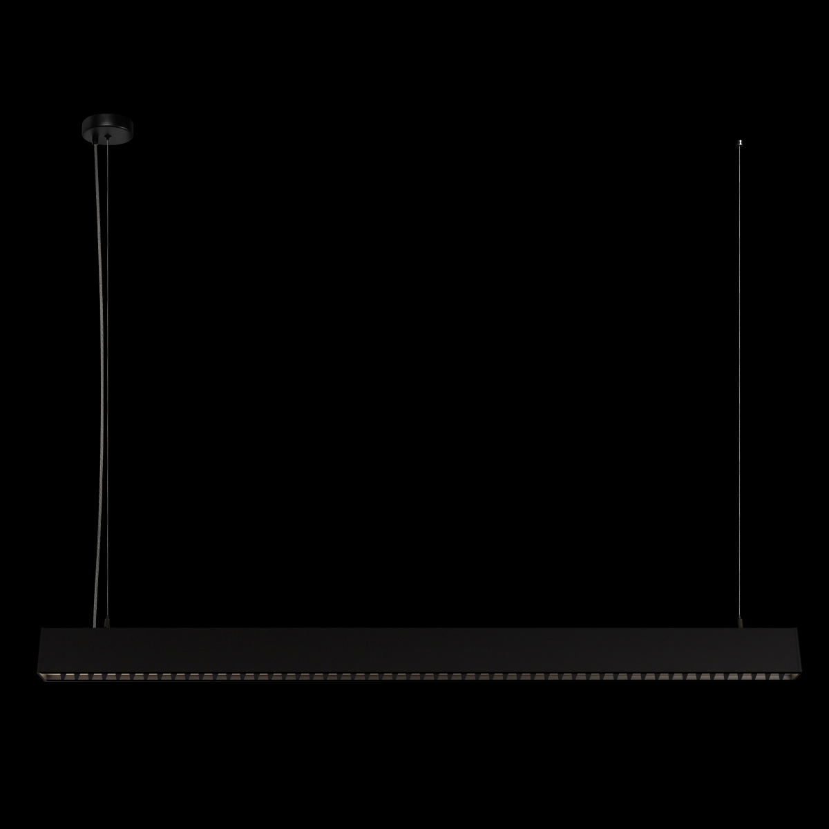 Подвесной светильник 118,5*3*6 см, 1*LED*40W 4000K LOFT IT Vim 10318/D Black черный