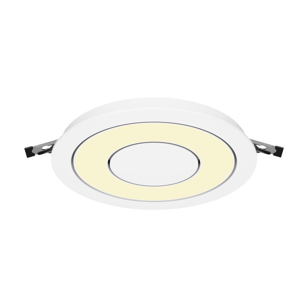 Встраиваемый светильник  DL102-12W2.7K-W **-3,6 см, *LED*12W, 2700K, Maytoni technical Vector DL102-12W2.7K-W, Белый