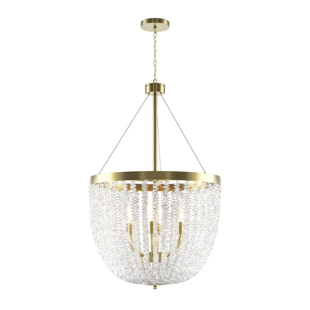 Подвесной светильник 51 см, Maytoni Intrigue MOD440PL-06BS, латунь