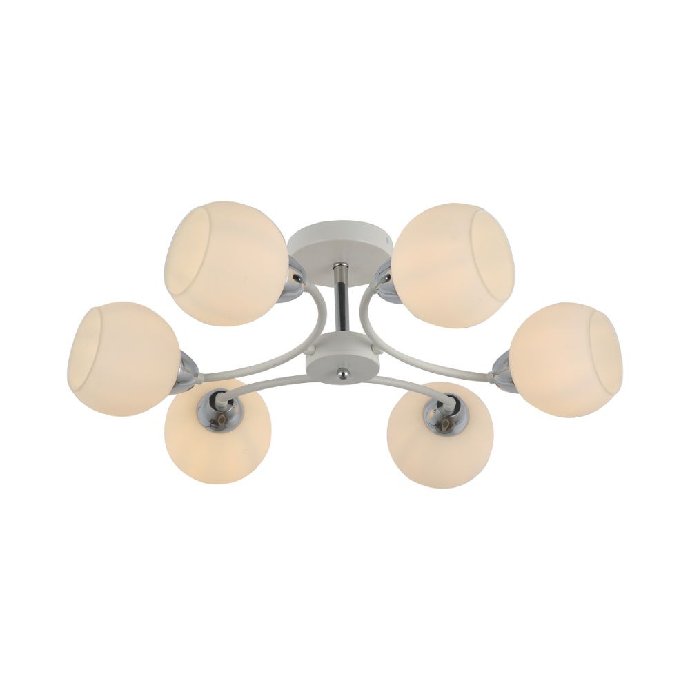 Светильник 62 см, Lumion 5647/6C, белый-хром