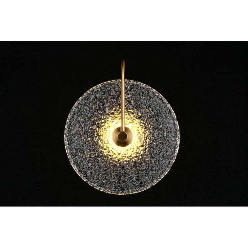 Бра 12*28*33 см, 1*LED, 5W, 3000K, Aployt Luca APL.329.01.05, латунный