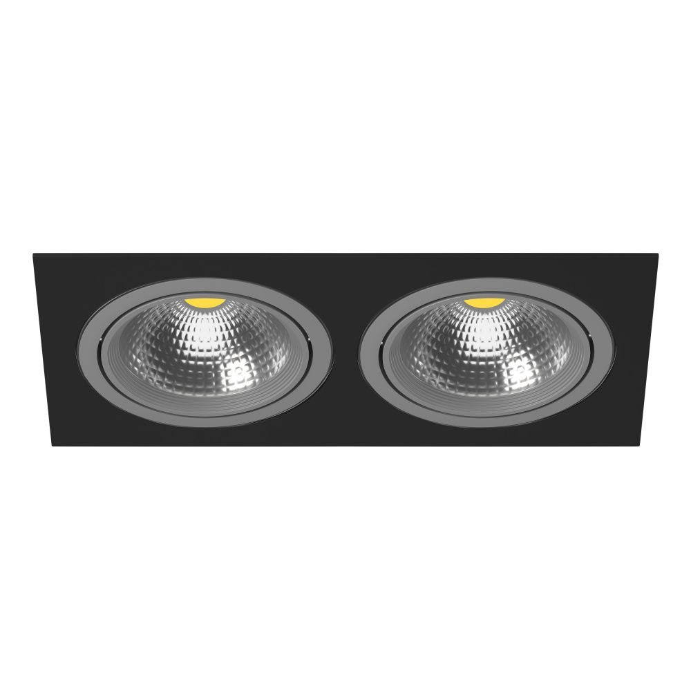 Встраиваемый светильник Light Star Intero 111 i8270909, черный-серый