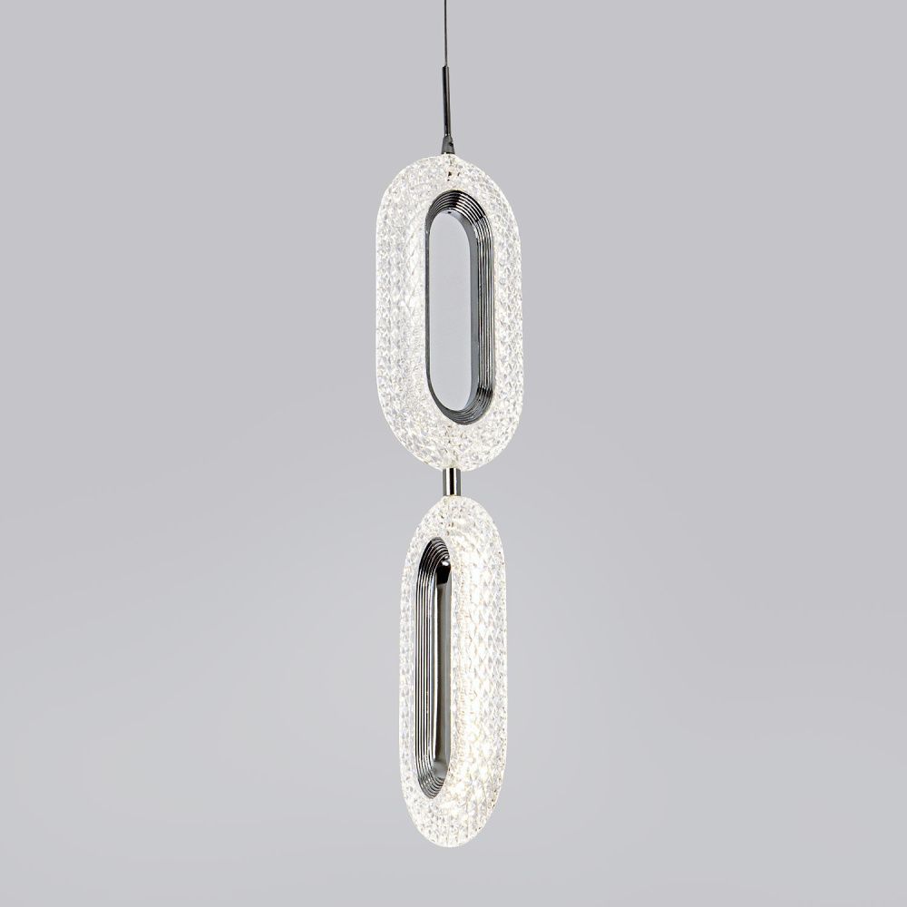 Подвесной светильник 12,5*12,5*210 см, LED 16W, 4000K, Хром MODESTYLE MS.1120.2 CR