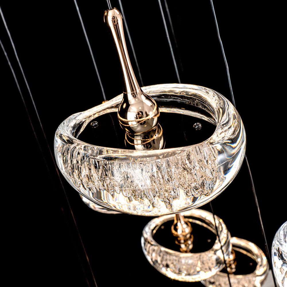 Светильник 80*300 см, *LED*175W, 3000-6000K, Modestyle  MS.6566.25, Чёрный, Золото