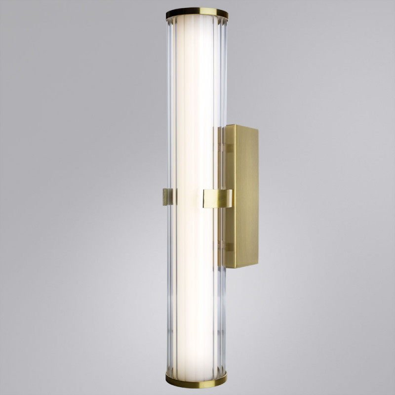 Подсветка для зеркал Divinare Grigio 1017/01 AP-18, 18W LED, 4000K, золото