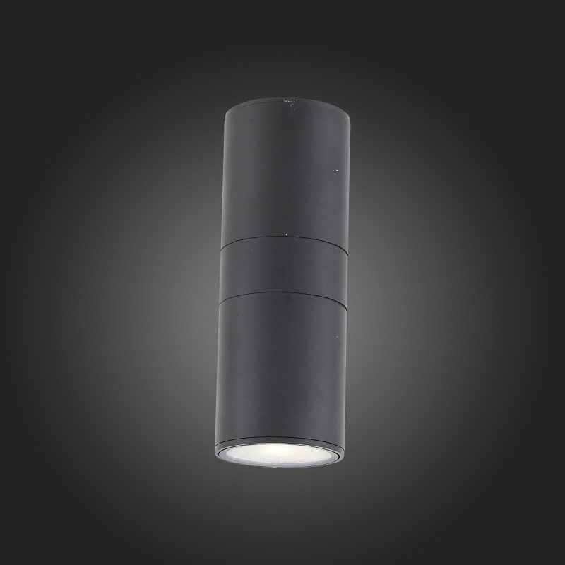 Светильник уличный настенный 11 см, 16W, 4000K ST LUCE TUBO2 SL074.411.02 Черный