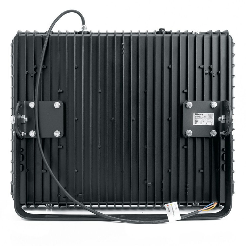 Прожектор светодиодный 2835 SMD 400W 6400K IP65  AC175-265V/50Hz, черный, LL-927 Feron 41156