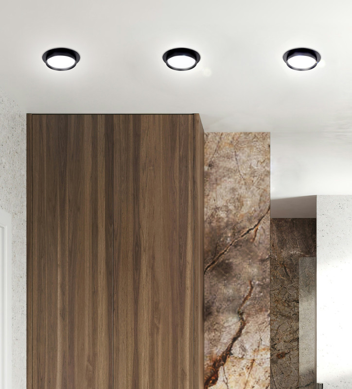 Встраиваемый светильник 10,5*3,8 см, 9W, К, Favourite Vasto 4538-1C