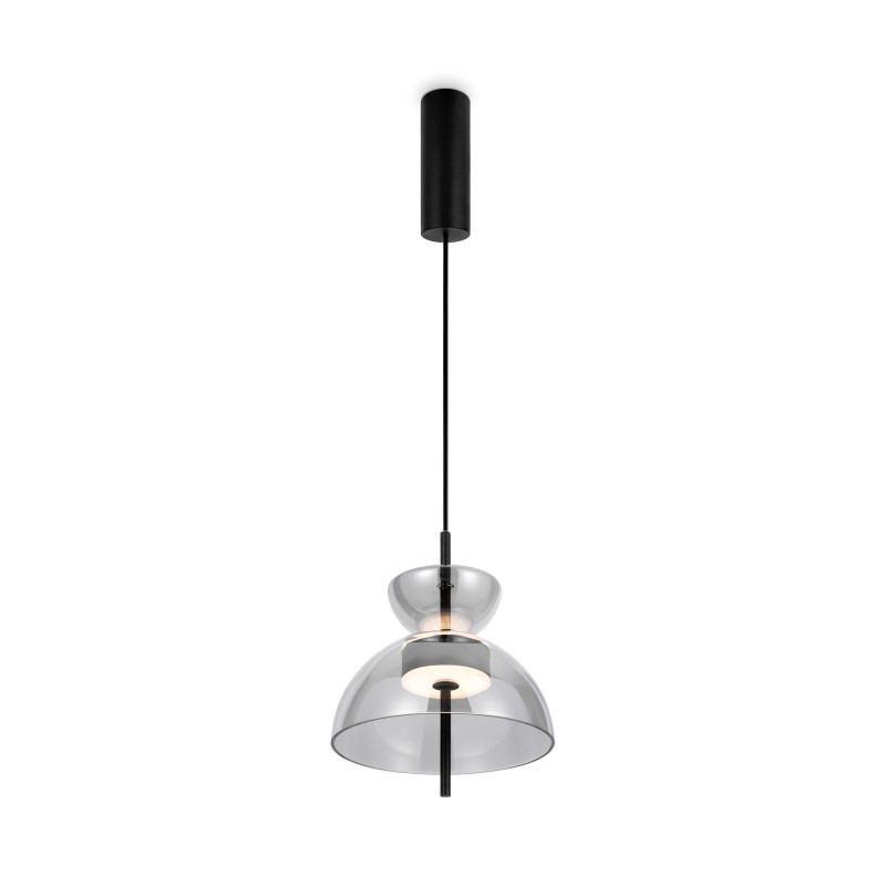 Подвесной светильник  25*57,8 см, LED 1 12W, 3000К, Черный Maytoni Bangkok MOD185PL-L6B3K5
