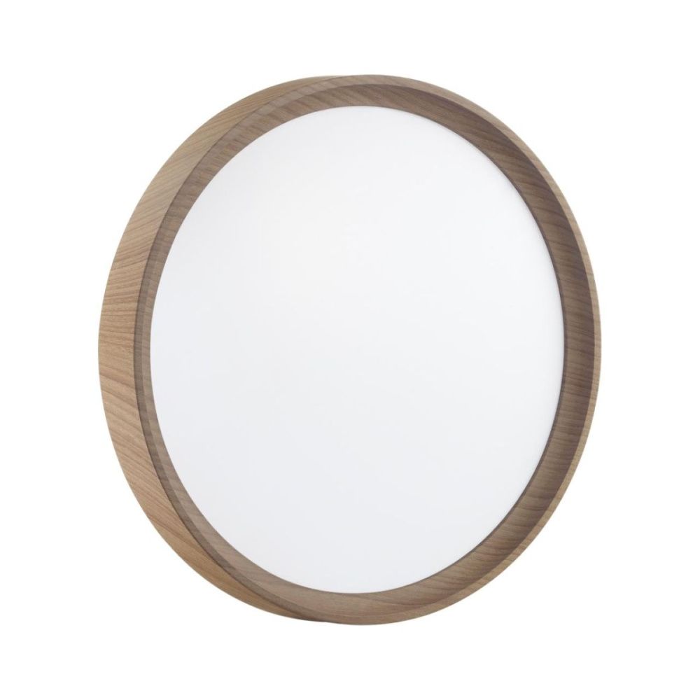 Настенно-потолочный светильник 49 см, 76W, 3000-6000K, Sonex Pale Woodi 7603/ELN, белый-светлое деерво