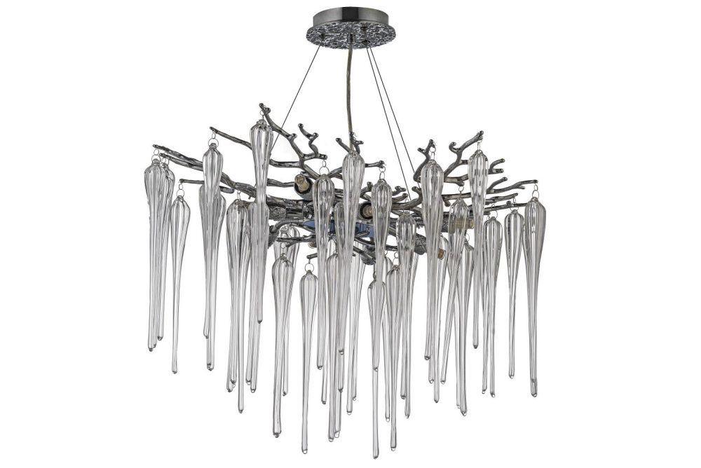 Люстра подвесная *60* см, 8*G9*40W, Dio D`arte Tavenna Nickel Tavenna H 1.5.60.101 N, никель