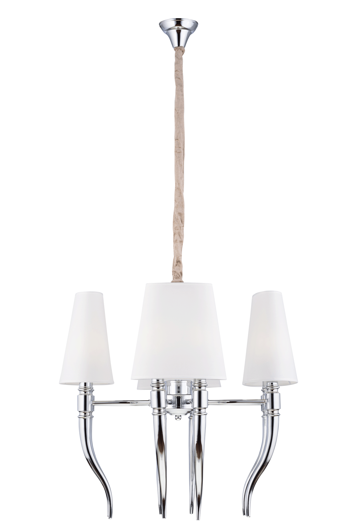 Люстра 620*610-1300, 8*E14, 40W NewRgy Модерн 8657/8CR CHROME, Хром