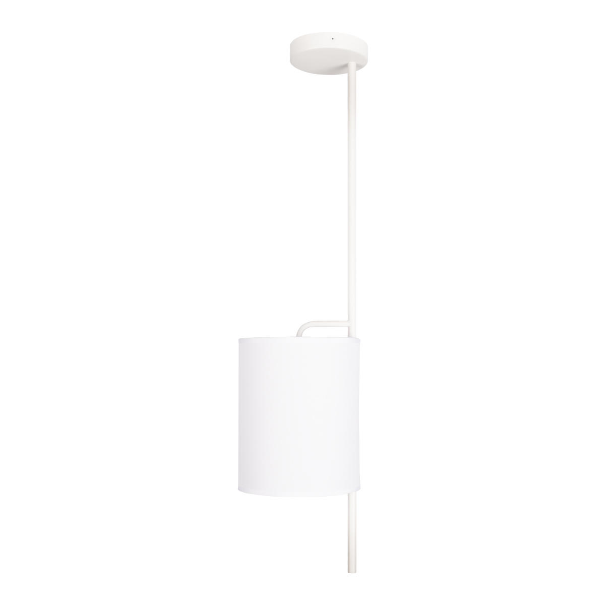 Подвесной светильник 18*75 см, 1*E27*40W  LOFT IT Ritz 10253P White белый