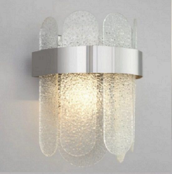 Светильник DZN-64953 ХРОМ  D210/H280/2/Е14/.W/стекло на плафоне дымчатого цвета 25-01(аналог 54948)