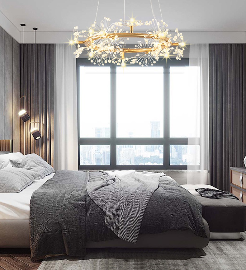 Светильник DZN-39513 ЗОЛОТО  D400/H1200/15/G9/30W Beatrix 24-10