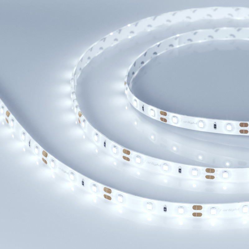 Лента RTW 2-5000SE 12V Cool (2835, 300 LED, PRO) (Arlight, 7.2 Вт/м, IP65) 020516. Цена указана за 5 метров. Продается кратно 5 метрам.
