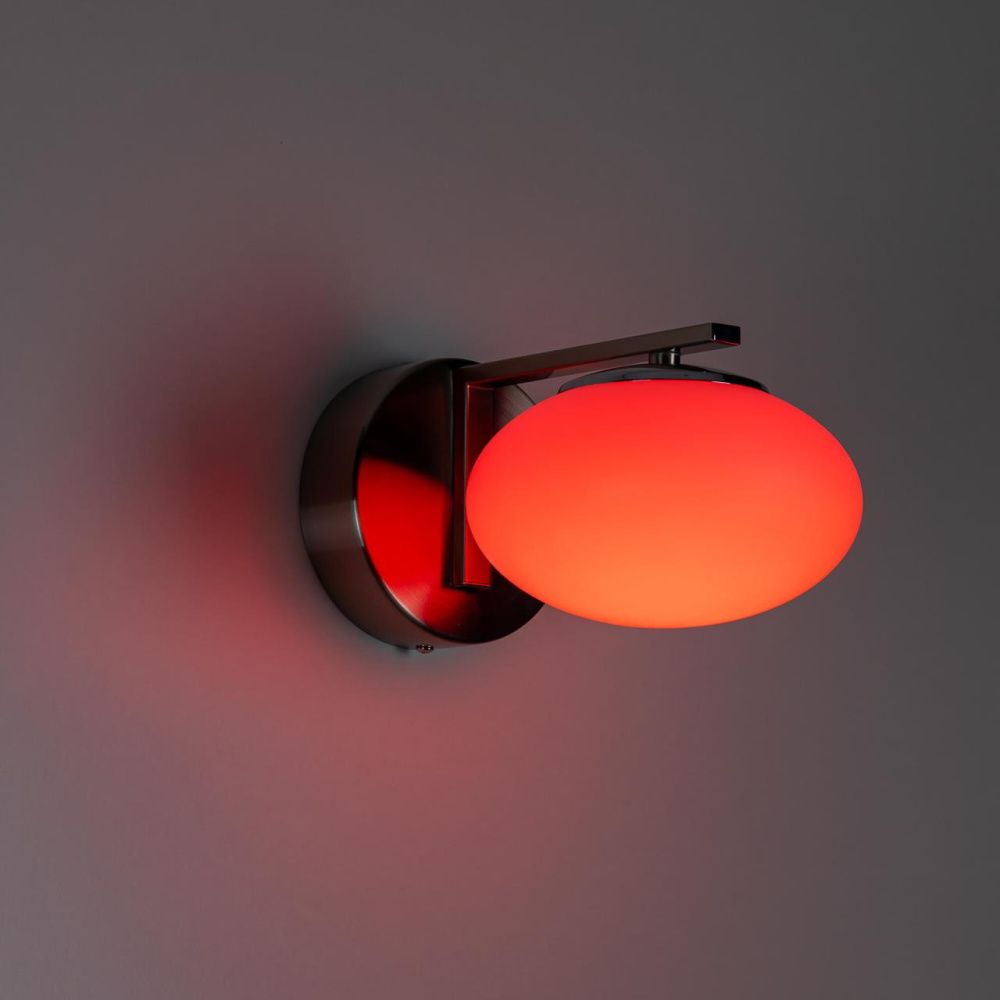 Светильник 16 см, 12W, 3000-5500K, Citilux ATMAN SMART CL226B311, матовый хром